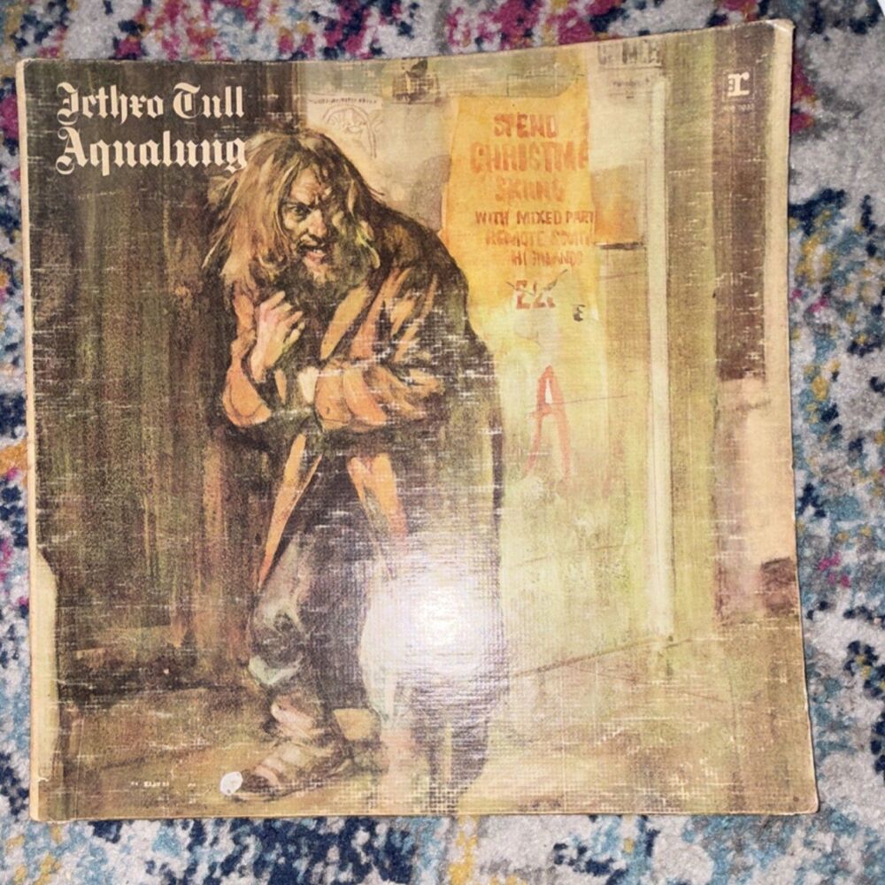 Jethro Tull Aqualung LP Vinyl Record Chrysalis Rock 12" 33 RPM CHR 1044